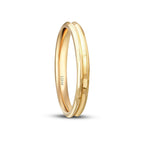Partner-Eheringe-Set im Design aus Gold