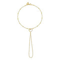 Gold Heart Shahmeran Bracelet