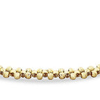 Gold Ball Bead Chain Bracelet
