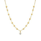 Dainty Gold Stardust Pendant Necklace