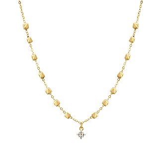 Dainty Gold Stardust Pendant Necklace