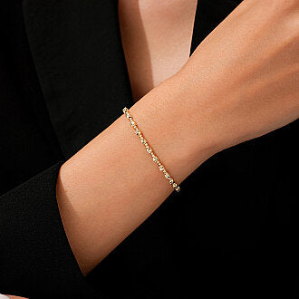 Gold Designer Statement Bracelet