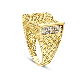 Gold Light Accord Ring