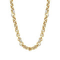 Gold Accented Doc Choker Necklace