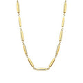 Gold Bar Pendant Necklace