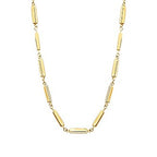 Gold Bar Pendant Necklace