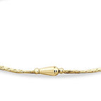 Gold Two Row Chain Bracelet