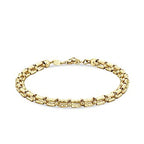 Gold Sparkle Armor Cuff Bracelet