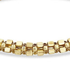 Gold Sparkle Chain Bracelet