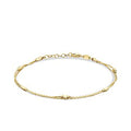 Gold Double Chain Bracelet