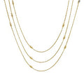 Gold Designer Statement Necklace