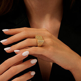 Gold Light Accord Ring