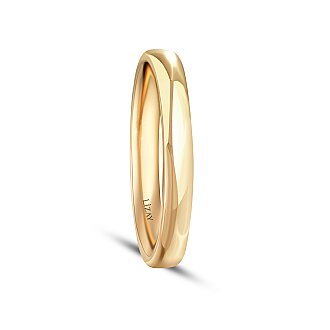 Gold Classic Men's Wedding Band