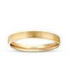 Matter Herren-Ehering aus Gold