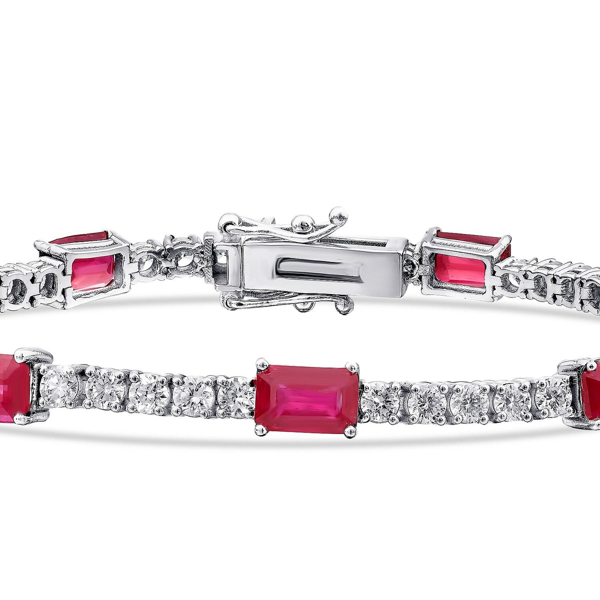20,27 ct. Diamant-Rubin-Armband