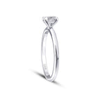 0,30 ct. Diamant Oval Solitär Verlobungsring