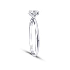 0,50 ct. Diamant Oval Solitär Verlobungsring