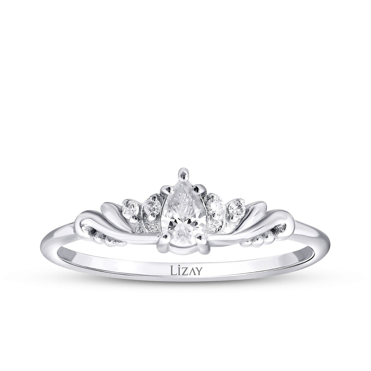 0,19 ct. Diamantring