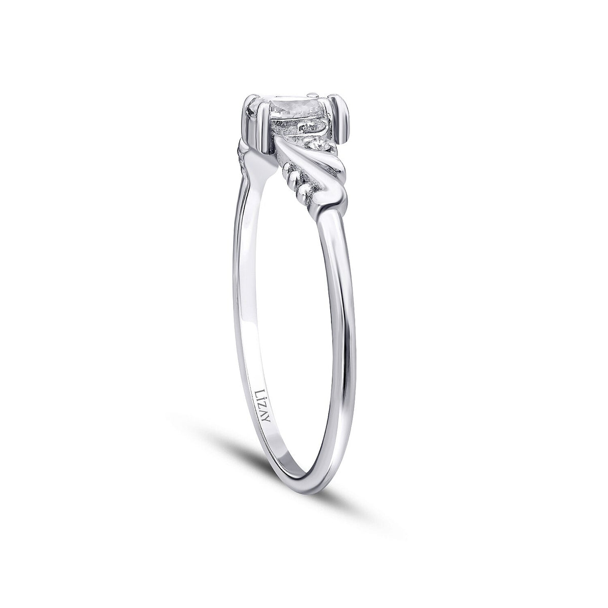 0,19 ct. Diamantring