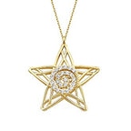 Gold Star Pendant Necklace