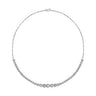 Trendige Statement-Choker-Halskette aus Gold