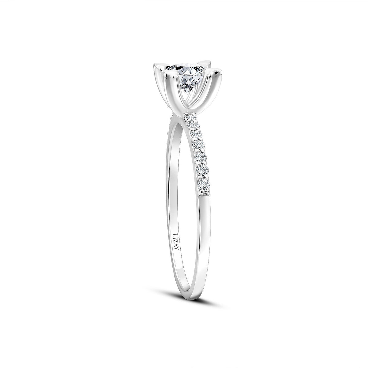 0,62 ct. Diamant-Solitär-Verlobungsring