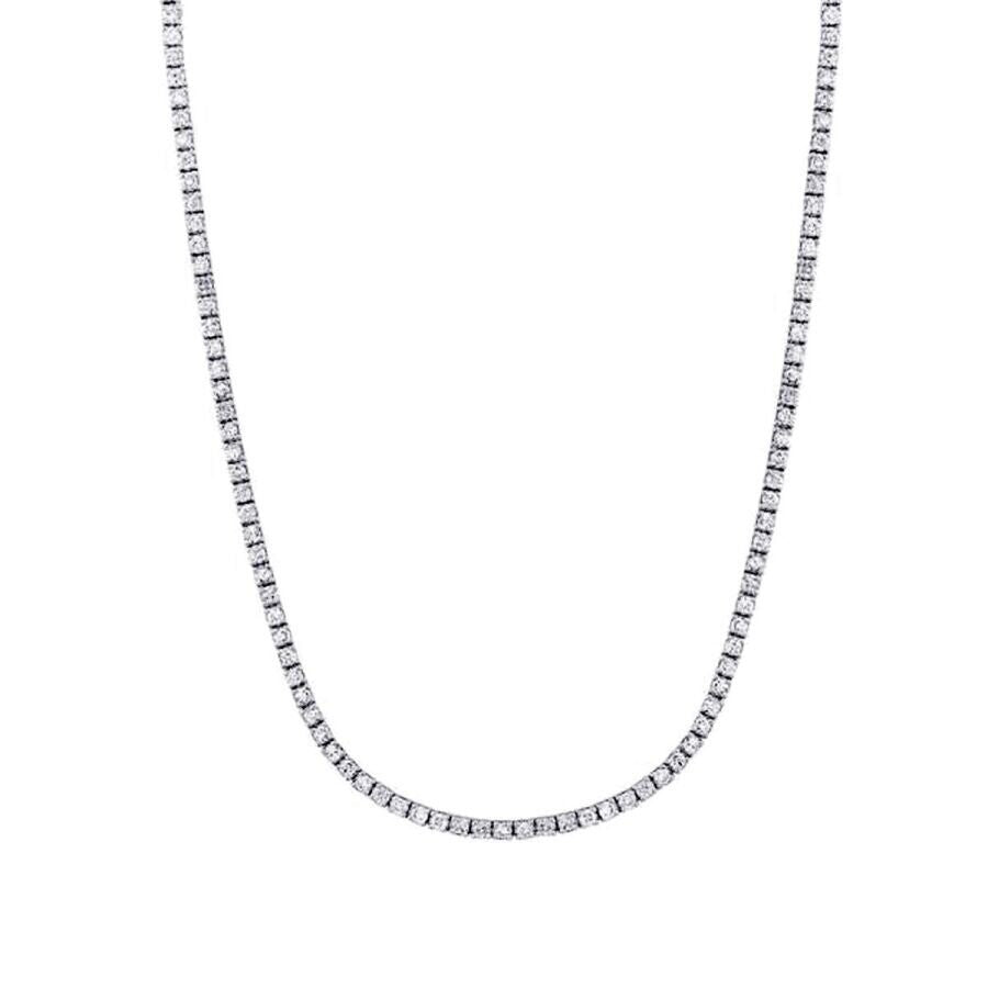 4.00 ct. Diamant Tennis Halskette
