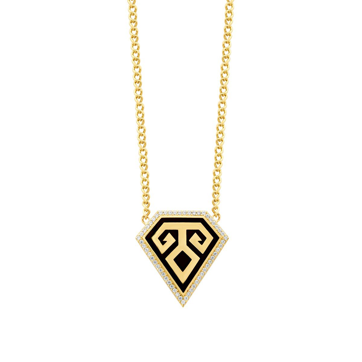 Gold Trend Halskette mit Elibelinde-Motiv