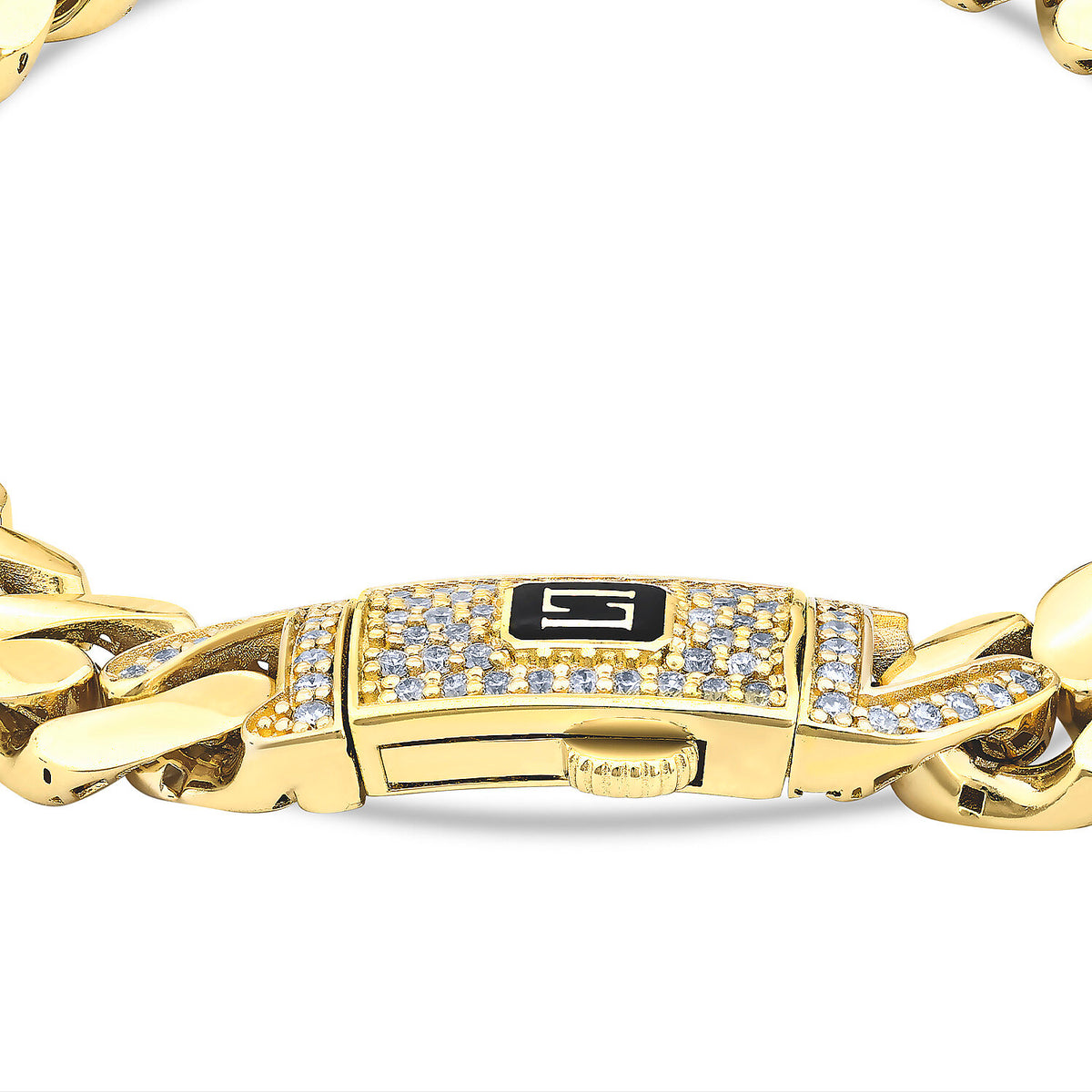 0,42 ct. Diamant-Panzerarmband