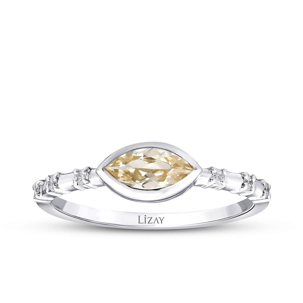 0,62 Carat Diamond Fancy Ring