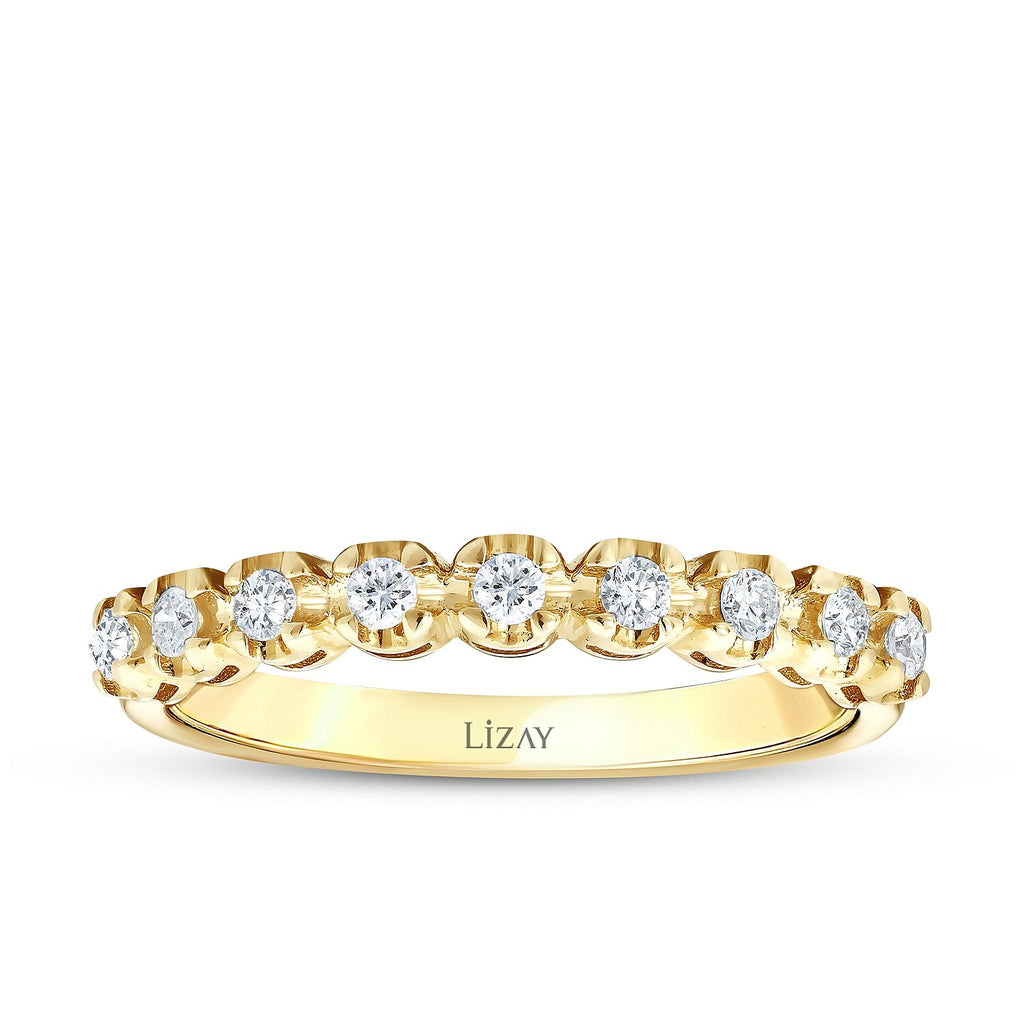 0,20 Carat Diamond Half-Eternity Ring