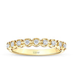 0,20 Carat Diamond Half-Eternity Ring