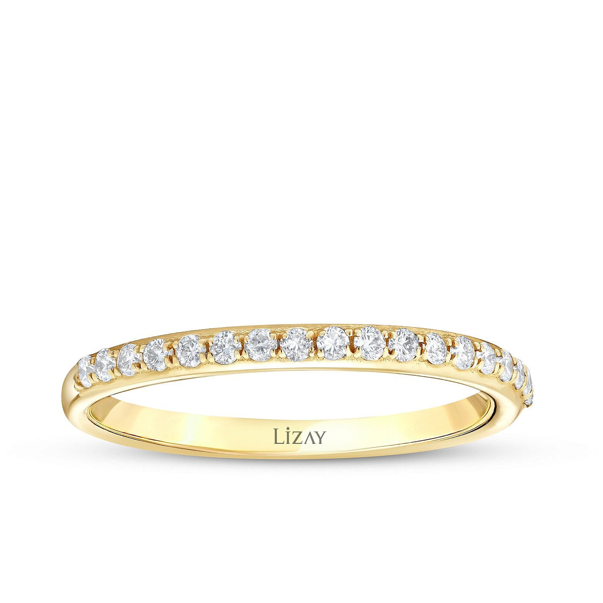 0,20 Carat Diamond Half-Eternity Ring