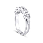 0,65 Carat Diamond Half-Eternity Ring