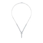 Baguette-Collier aus Gold