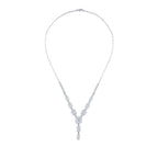 Baguette-Collier aus Gold