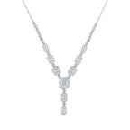 Baguette-Collier aus Gold