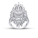 1,20 Carat Diamond Baguette Ring