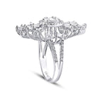1,20 Carat Diamond Baguette Ring