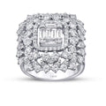 2,44 Carat Diamond Baguette Ring