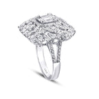 2,44 Carat Diamond Baguette Ring