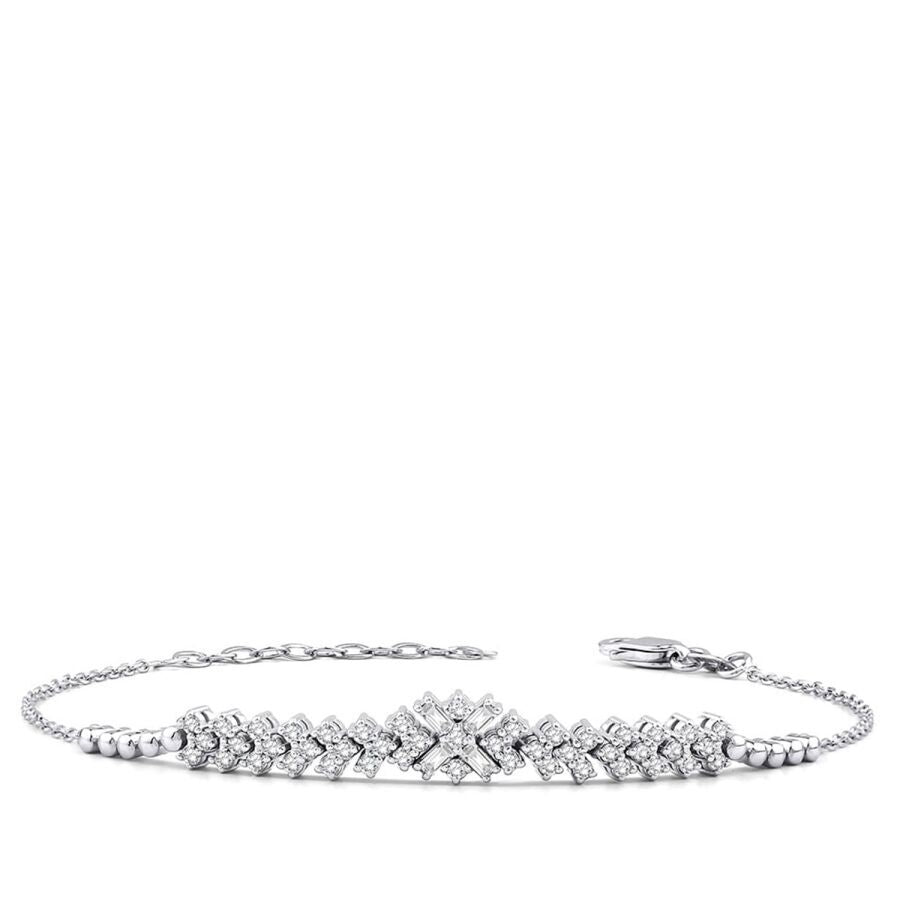 0.53 ct. Diamant Baguette Armband
