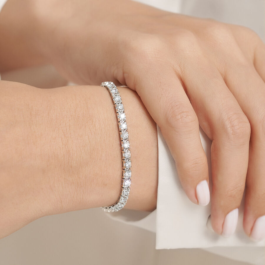 4,15 ct. Diamant Tennis Armband