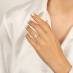 1,15 ct. Diamant Oval Solitär Verlobungsring