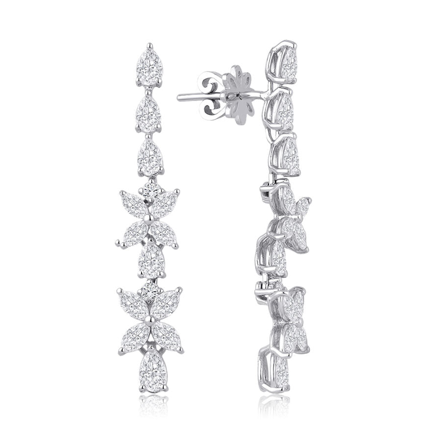 2,80 ct. Diamant Trend Ohrringe