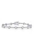 2,14 ct. Diamant Baguette Armband