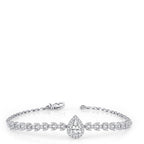 Trend-Armband mit Tropfen-Design aus Gold