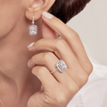 0.82 ct. Diamant Baguette Ohrringe