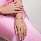 1,12 ct. Diamant Tropfen Solitär Verlobungsring