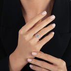 0,28 ct. Diamant Baguette Ring